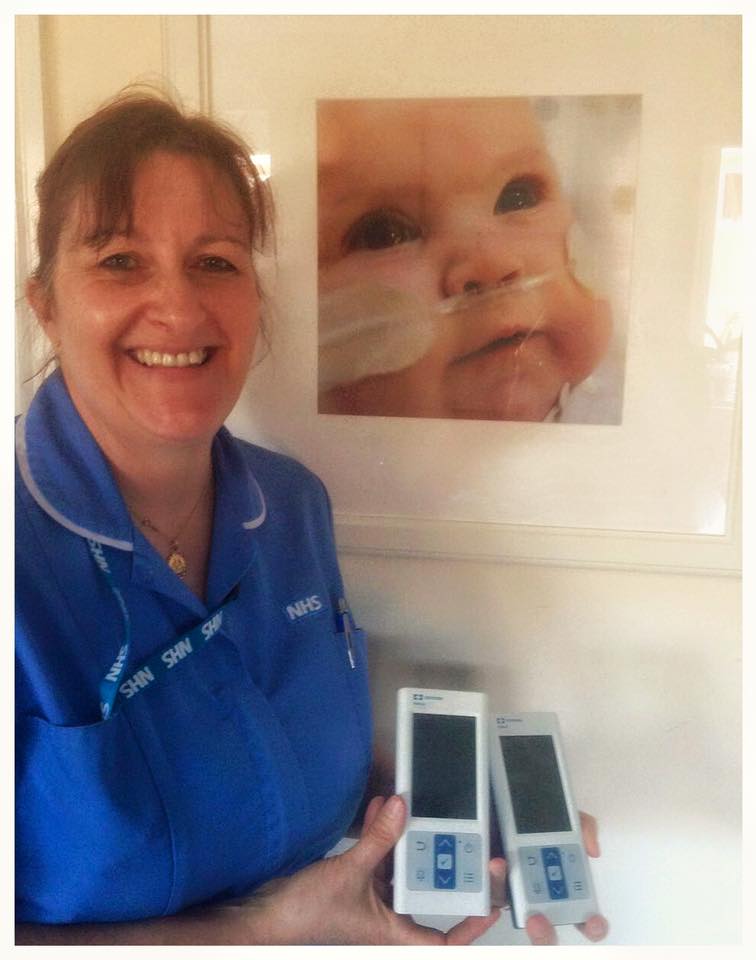 Portable SATs monitors for the West Cumbria Community Nursing Team