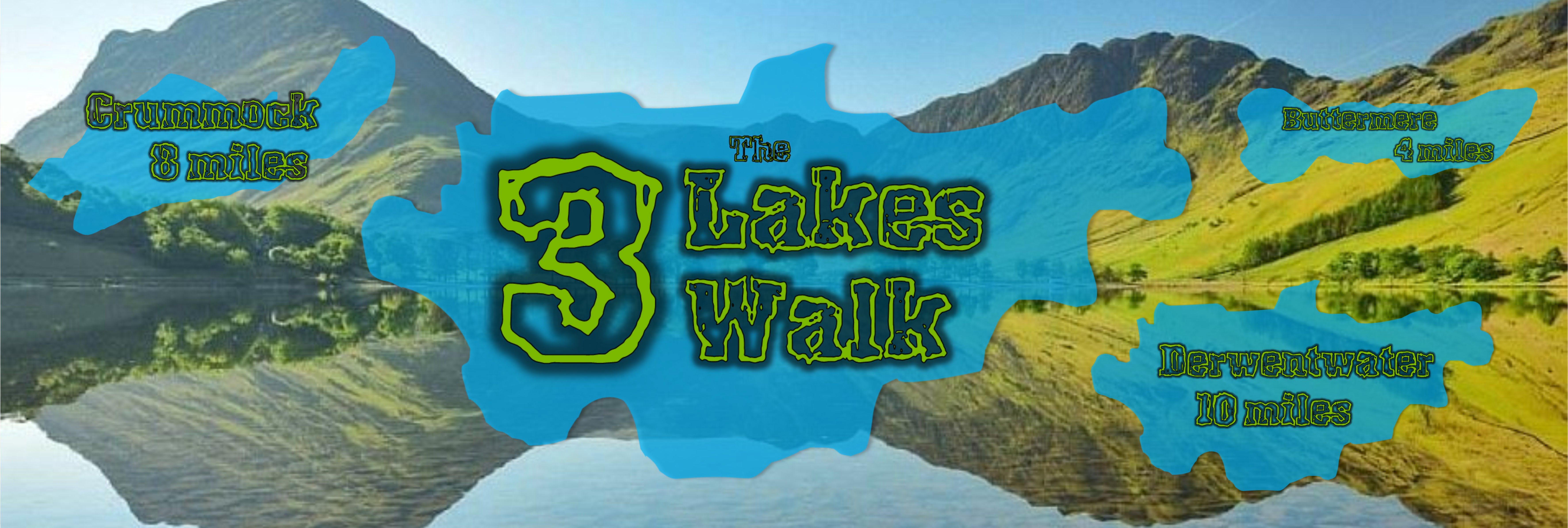 The 3 Lakes Walk Event 1 Team Evie